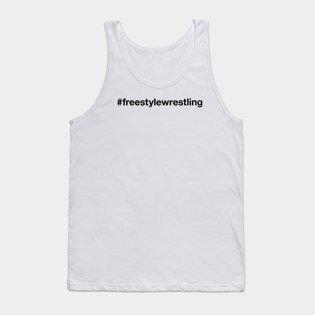 FREESTYLE WRESTLING Hashtag Tank Top by eyesblau